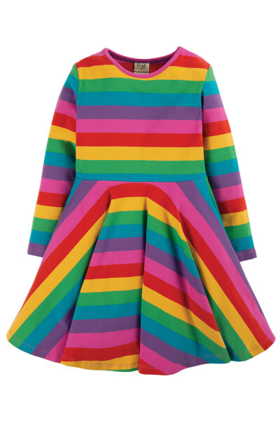 Skater Kleid Regenbogen - 92/98