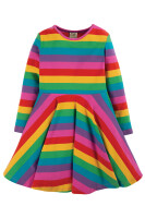 Skater Kleid Regenbogen - 92/98
