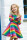 Skater Kleid Regenbogen - 92/98