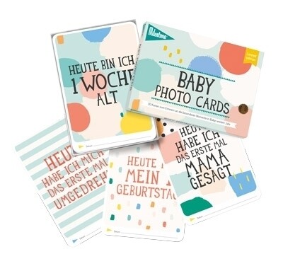 Baby Photo Cards Cotton Candy