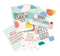 Baby Photo Cards Cotton Candy