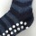 Stoppersocken Ringel Wolle marine-jeans
