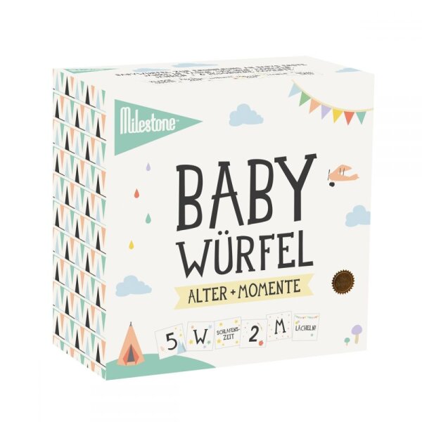 Baby Würfel Die ersten Jahre + Momente