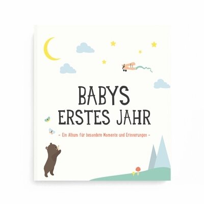 Fotoalbum Babys erstes Jahr