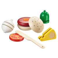 Burger Schneidespielzeug mit Klett