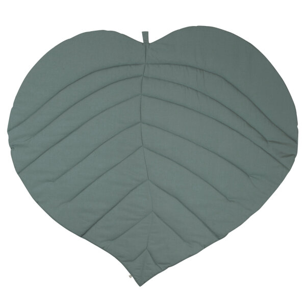 Krabbeldecke Blatt dream green 85x100