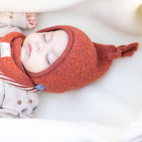 Tilda M&uuml;tze Wollfleece redwood - 38