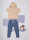 Enid Hose stone-blue - 86/92