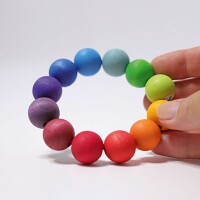 Regenbogen Perlenring