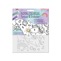 Maldecke aus Papier Fantasie und Entdecker
