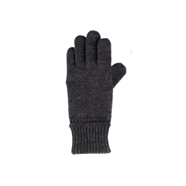 Kinder Handschuhe Wolle anthrazit - 6