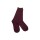 Socken Bambus Pünktchen bordeaux-grey