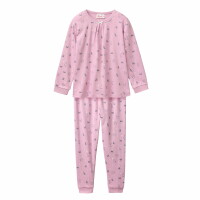 Pyjama Katzen mauve - 110/116