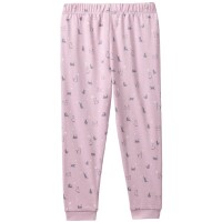 Pyjama Katzen mauve - 110/116