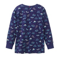 Pyjama Weltall nachtblau - 134/140