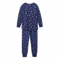 Pyjama Weltall nachtblau - 134/140