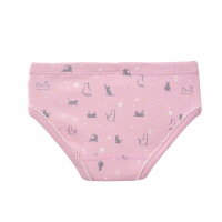 Slips 2er-Pack Katzen mauve - 98
