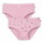 Slips 2er-Pack Katzen mauve - 110/116