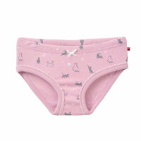 Slips 2er-Pack Katzen mauve - 104