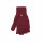 Halbfinger Handschuhe Erwachsene Merino burgund - 7