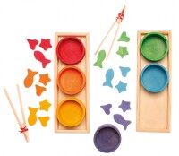 Sortierspiel Regenbogensch&auml;lchen