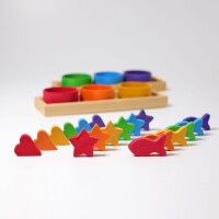 Sortierspiel Regenbogensch&auml;lchen