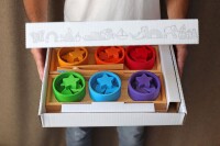 Sortierspiel Regenbogensch&auml;lchen