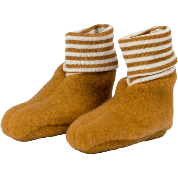 Sox Puschen Wollfleece caramel - 1