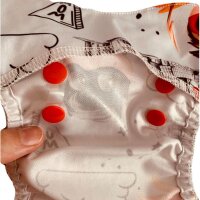 Little Rhino &Uuml;berhose Viking White - Onesize fitted