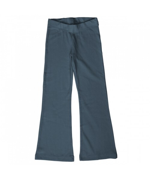 Leggings Flared Rib Solid Rainfall - 110/116
