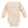 Body langarm Henley honiggelb geringelt - 74/80