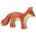 Holztiger Fuchs stehend
