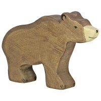 Holztiger Braunb&auml;r