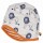 Wendemütze Jersey Ringel carrot - 74/80