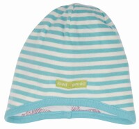 Wendem&uuml;tze Jersey Ringel cyan - 98/104