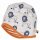 Wendemütze Jersey Ringel carrot - 110/116
