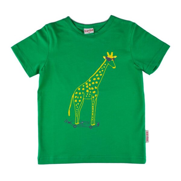 T-Shirt Giraffe grün