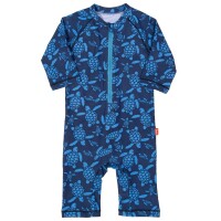 Schwimmanzug UV 50+ Schildkr&ouml;ten blau