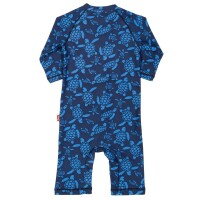 Schwimmanzug UV 50+ Schildkr&ouml;ten blau