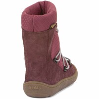 Barefoot Stiefel Tex Track Wool bordeaux - 34