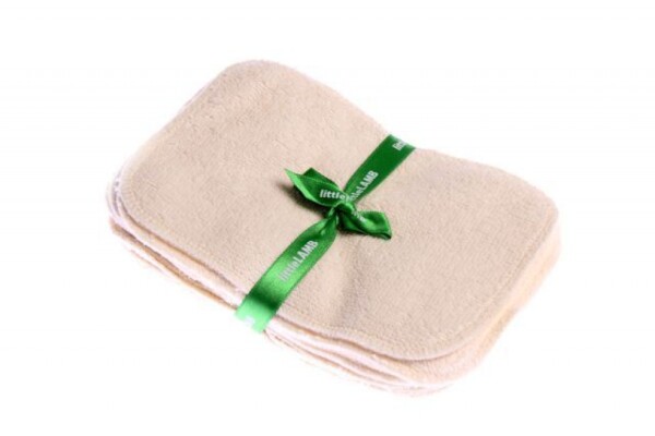 Little Lamb Organic Cotton Waschlappen groß 10er-Pack