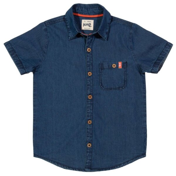 Jeanshemd kurzarm