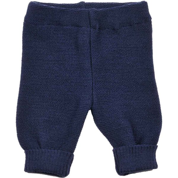 Wollhose Strick marine - 74/80