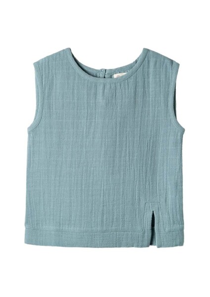 Ava Sommerbluse Musselin Herbs - 110