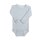 Body Langarm Wolle kaschmirblau