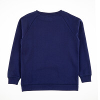 Sweatshirt Hai mit Zip dunkelblau