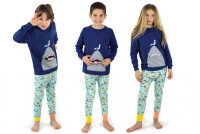 Sweatshirt Hai mit Zip dunkelblau