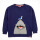 Sweatshirt Hai mit Zip dunkelblau