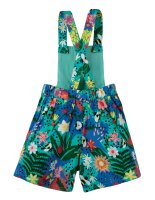 Cassie Culotte Latzhose Blumen