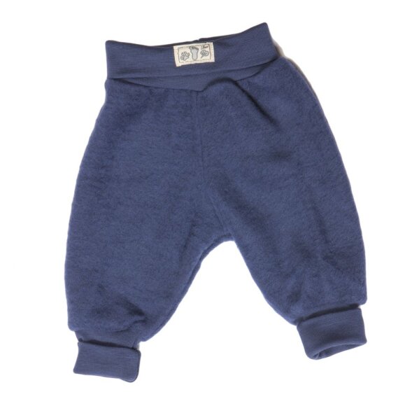 Pumphose Baby Wollfrottee marine - 86